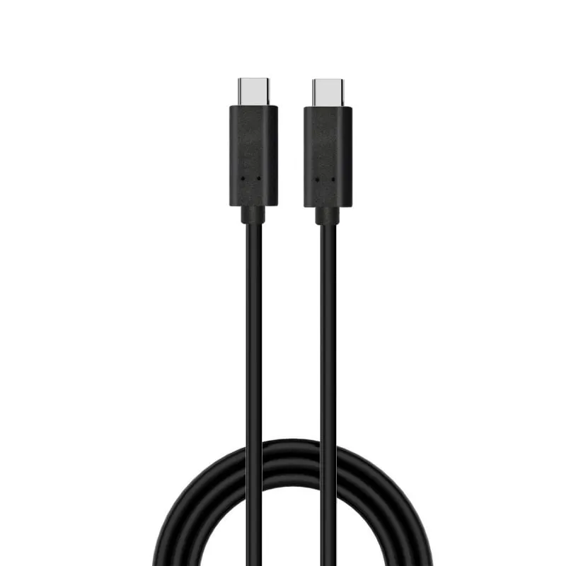 Ewent EC1045 cavo USB 1 m USB 3.2 Gen 2 (3.1 Gen 2) USB C Nero - immagine 1