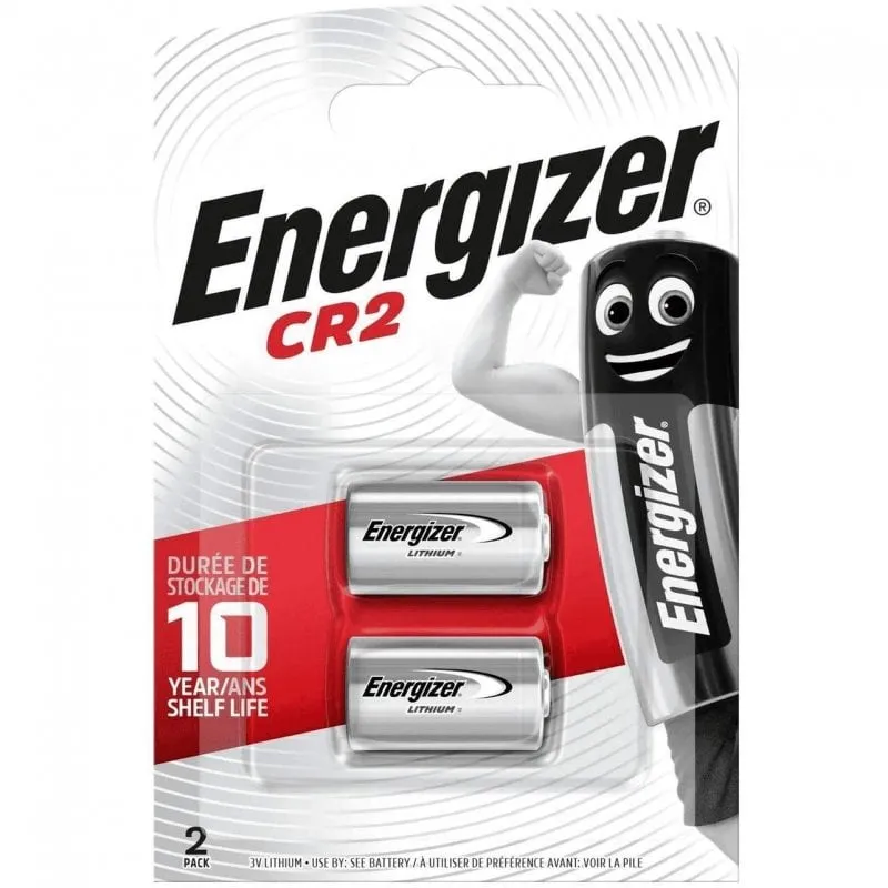 Pacchetto Energizer 2 batterie al litio CR2 3V - immagine 1