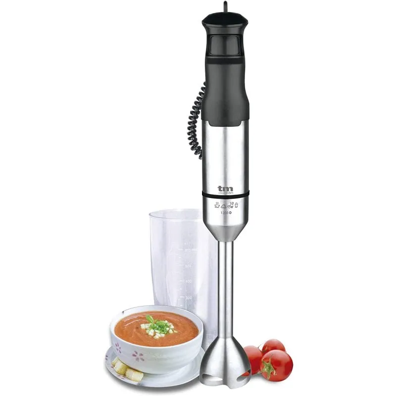 Frullatore a immersione TM Electron 1200 W Nero/Acciaio inossidabile - immagine 1