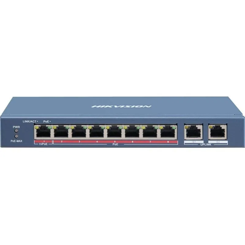 Switch Hikvision DS-3E0310HP-E 10 porte - immagine 1