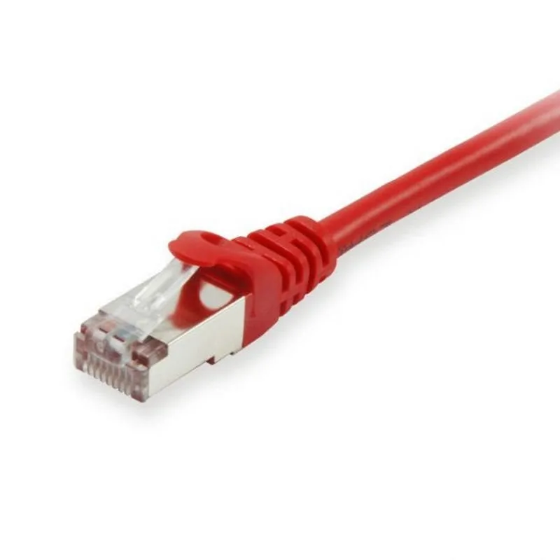 Equipaggia il cavo di rete Platinum S/FTP senza alogeni Cat 6 0,25 m rosso - immagine 1