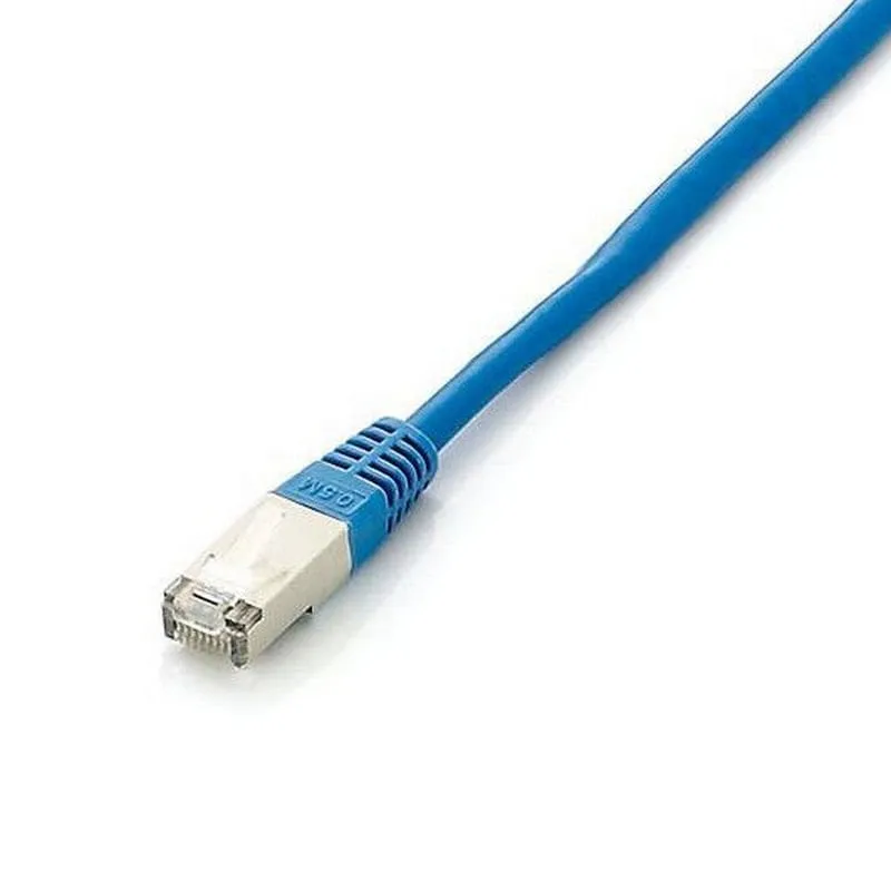 Equipaggia il cavo di rete Platinum S/FTP senza alogeni Cat 6A 1 m blu - immagine 1