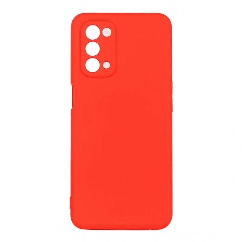 Custodia morbida rossa Muvit Life Liquid per Oppo A54 5G - immagine 1