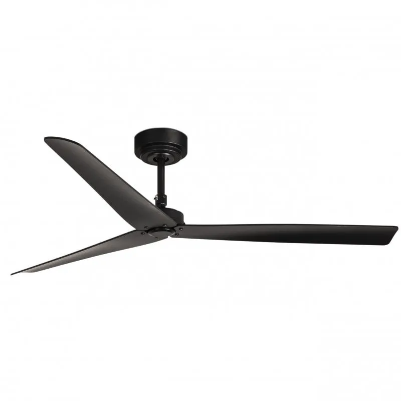 Ventilatore da soffitto Faro Milos con telecomando 34W Nero - immagine 1