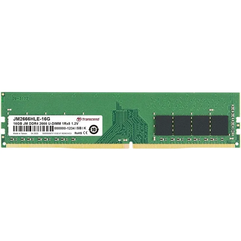 Transcend JetRam DDR4 2666 MHz 16 GB CL19 - immagine 1