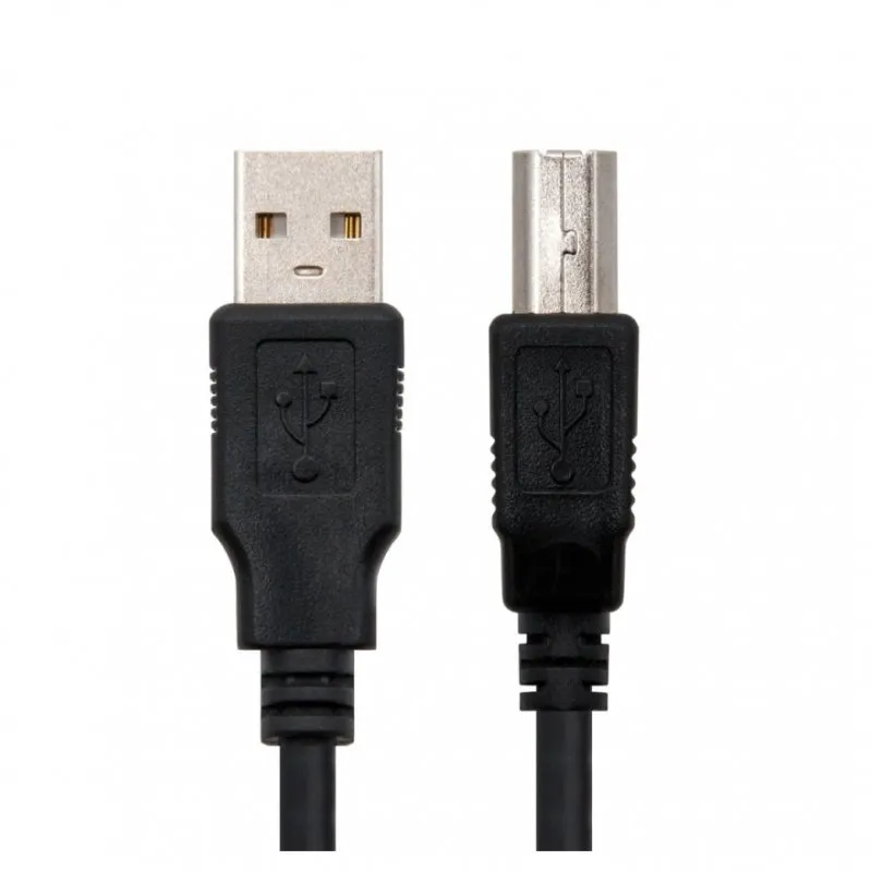 Ewent EC1006 cavo USB 5 m USB 2.0 USB A USB B Nero - immagine 1