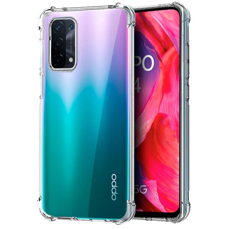 Fantastica custodia antishock trasparente per Oppo A54 5G / A74 5G - immagine 1