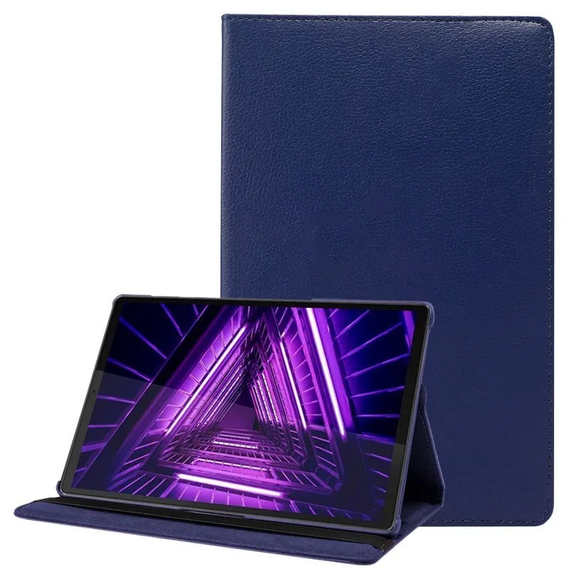 Custodia in similpelle liscia blu freddo per Lenovo Tab M10 Plus / FHD Plus 2a generazione 10,3 pollici - immagine 1