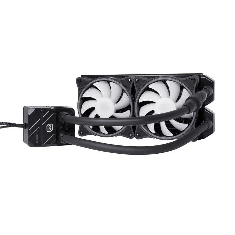 Refrigerazione Liquida Alphacool Eisbaer Pro Aurora 240mm 2 Ventole ARGB - immagine 1