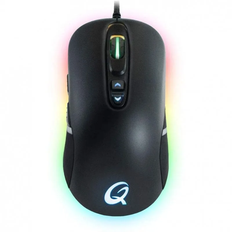 Mouse da gioco QPad DX30 2800 DPI Nero - immagine 1