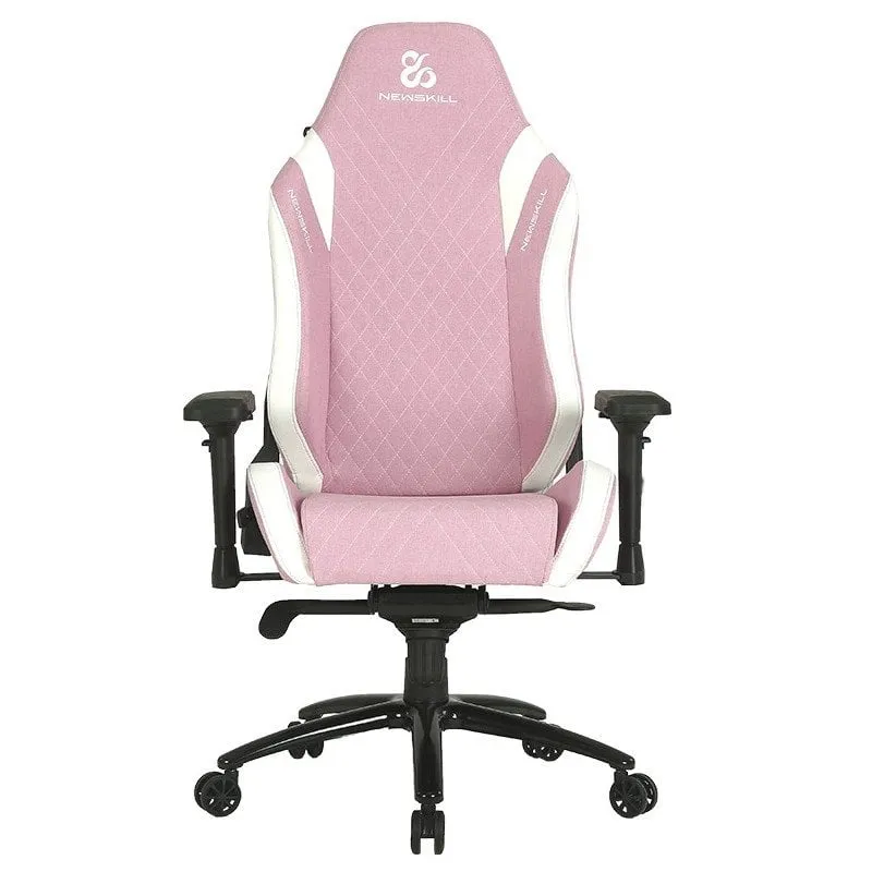 Newskill Neith Zephyr Sedia da gaming Tessuto traspirante Bianco/Rosa - immagine 1