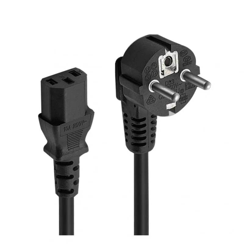 Ewent EC1900 cavo di alimentazione Nero 1,8 m Accoppiatore C13 - immagine 1