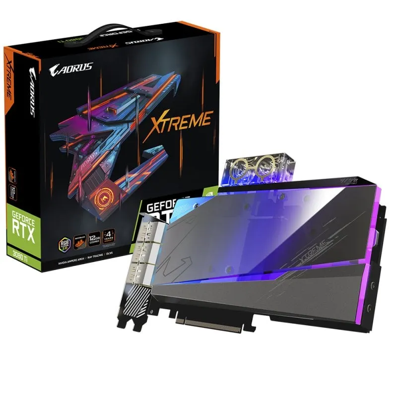 Gigabyte AORUS GeForce RTX 3080 Ti XTREME WATERFORCE WB 12GB GDDR6 - immagine 1