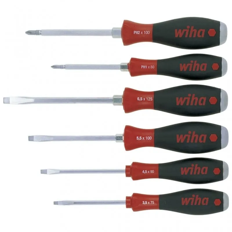Wiha SoftFinish/Phillips set di cacciaviti esagonali 6 pezzi - immagine 1