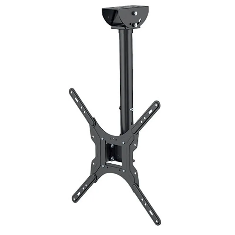 Supporto da soffitto TM Electron inclinabile/rotante per TV 26"/55" VESA 400×400 Max 30Kg - immagine 1