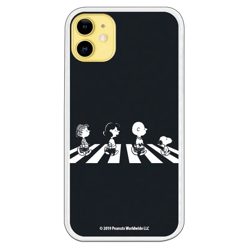 Custodia ufficiale Snoopy dei Peanuts Characters Beatles per iPhone 11 - immagine 1