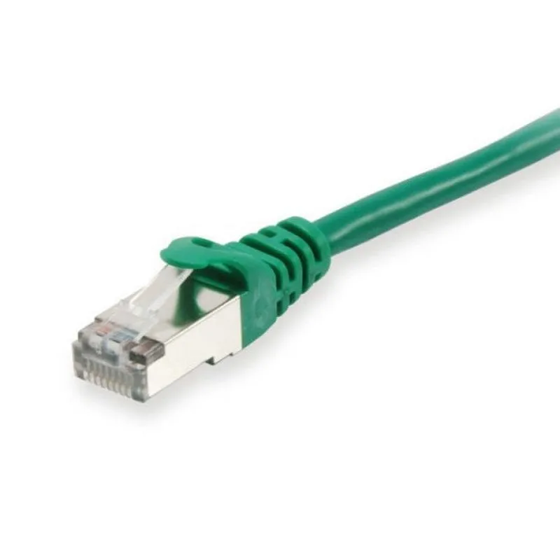 Equipaggia il cavo di rete Platinum S/FTP senza alogeni Cat 6 0,25 m verde - immagine 1