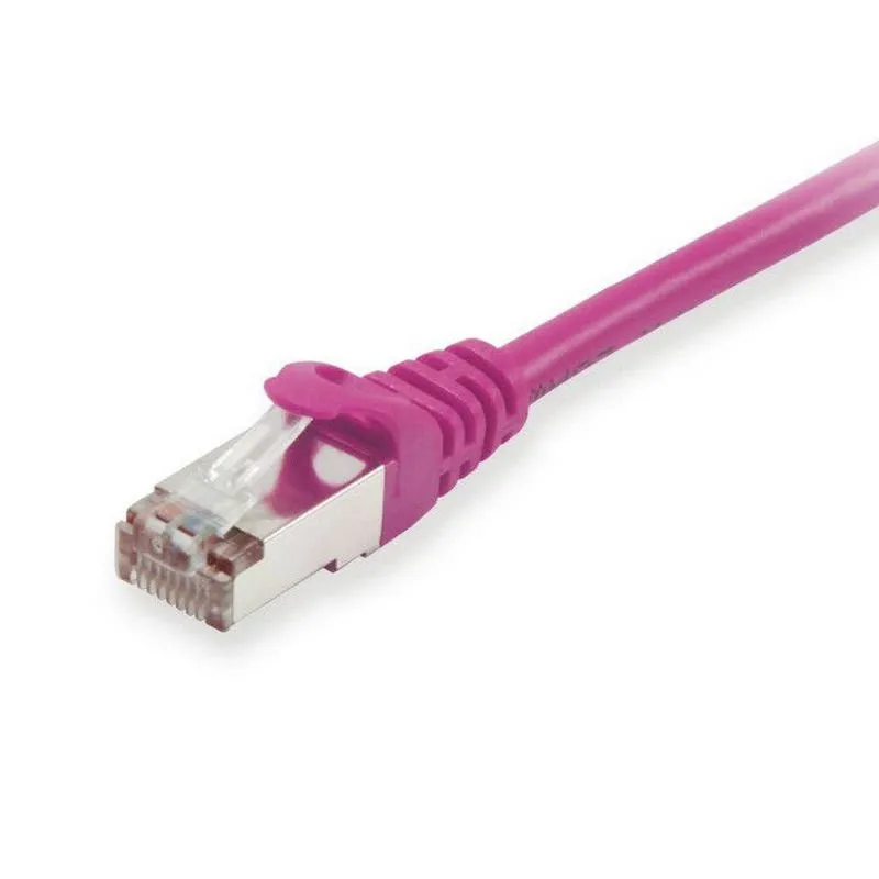 Equipaggia il cavo di rete Platinum S/FTP senza alogeni Cat 6A 1 m viola - immagine 1