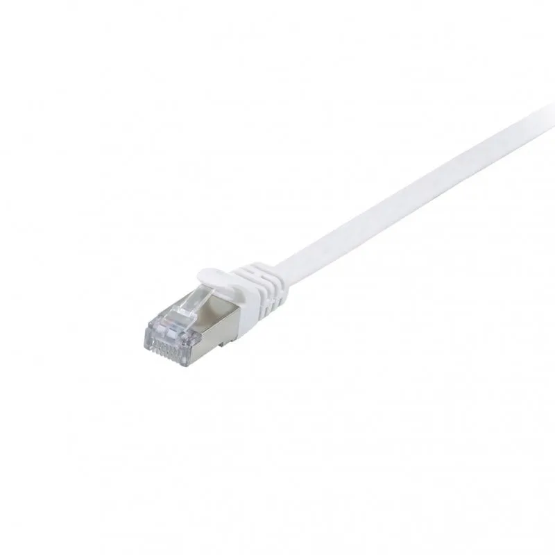 Equipaggia Cavo di Rete RJ45 U/UTP Cat.6 1m Bianco - immagine 1