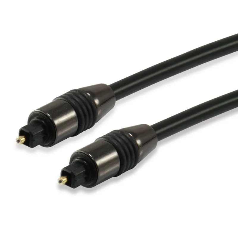 Equipaggia il cavo digitale Toslink 3m nero - immagine 1
