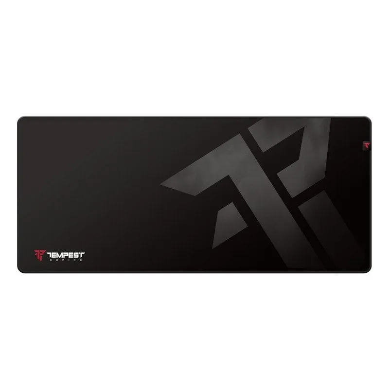 Tappetino per mouse Tempest 90x40 cm Tappetino da gioco esteso da 2 mm Nero - immagine 1