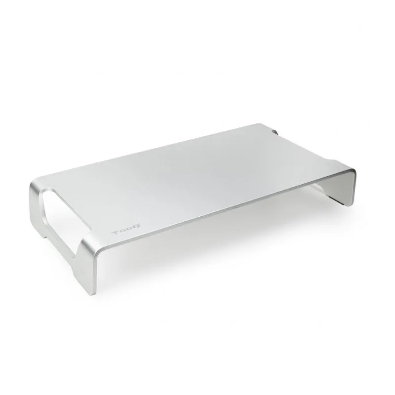 TooQ TQMR0004 Supporto per monitor/laptop rialzato Argento - immagine 1