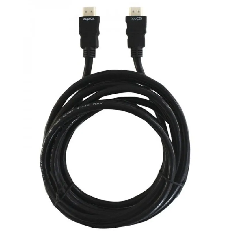 Cavo HDMI APPC35 circa 1,4 4K maschio/maschio 3 m Nero - immagine 1