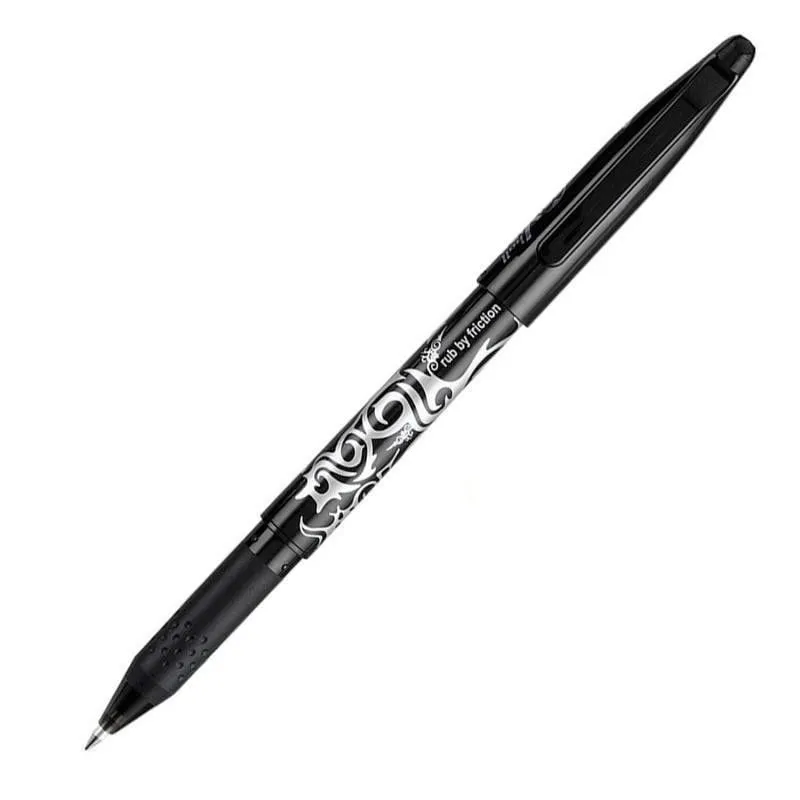 Pilot Frixion Ball Confezione da 12 penne a inchiostro cancellabili nere - immagine 1