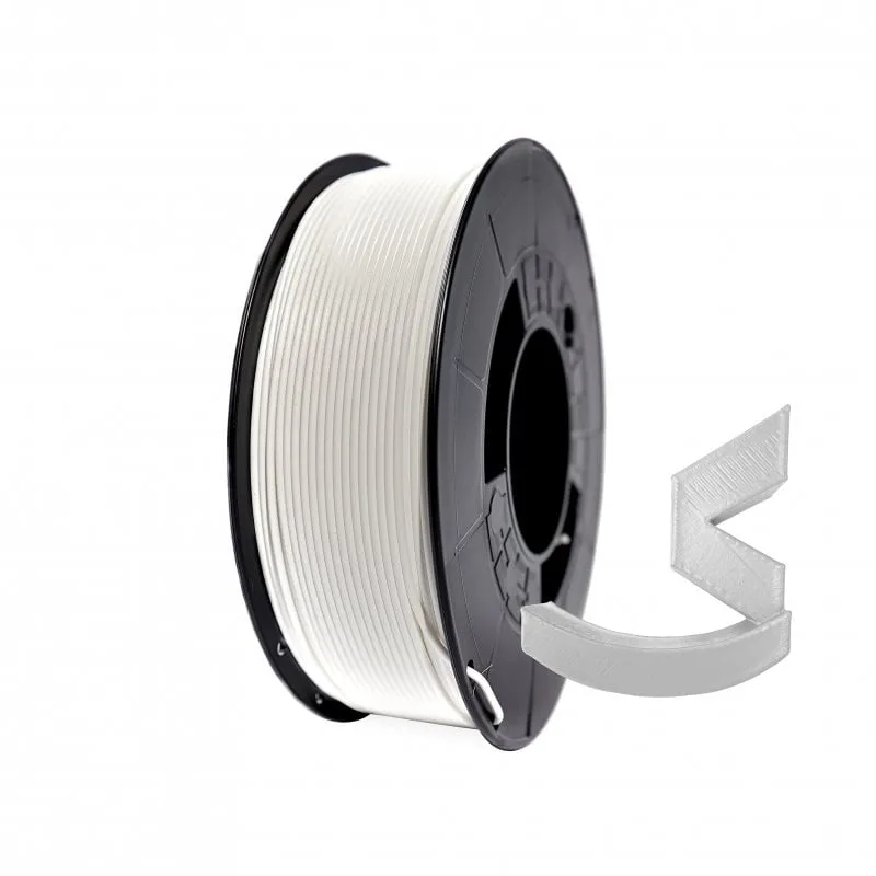 Bobina di filamento Winkle PLA HD 1,75 mm 300 gr Glacier White - immagine 1