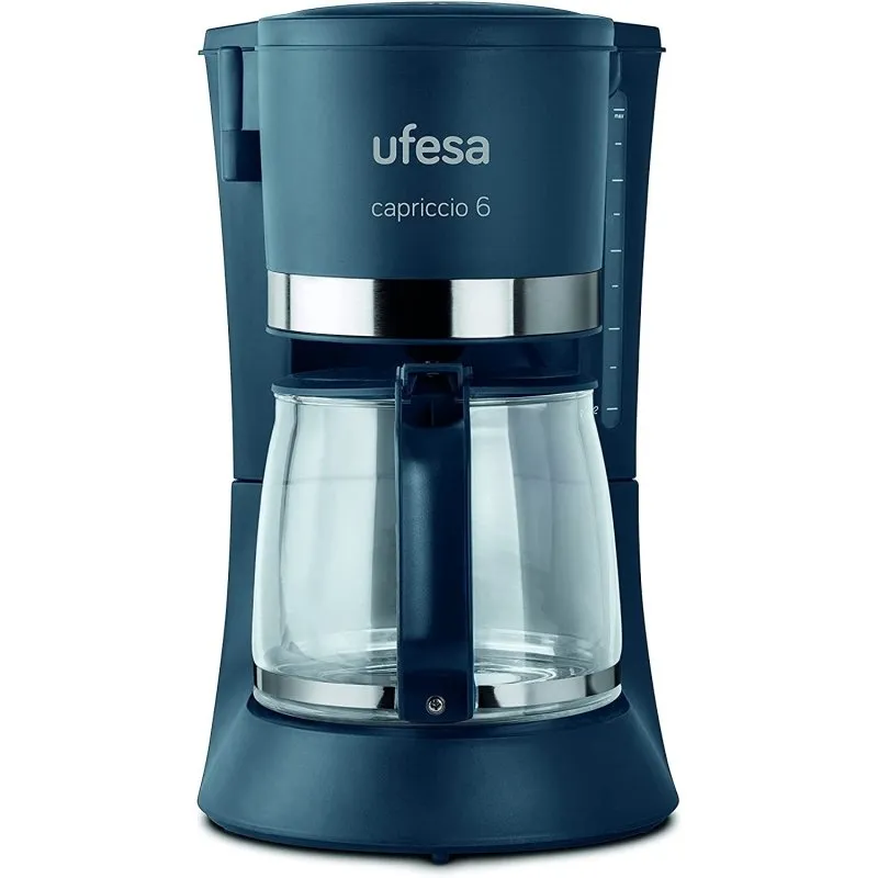 Ufesa CG7114 Capriccio Caffettiera Drip 6 Tazze Nero - immagine 1