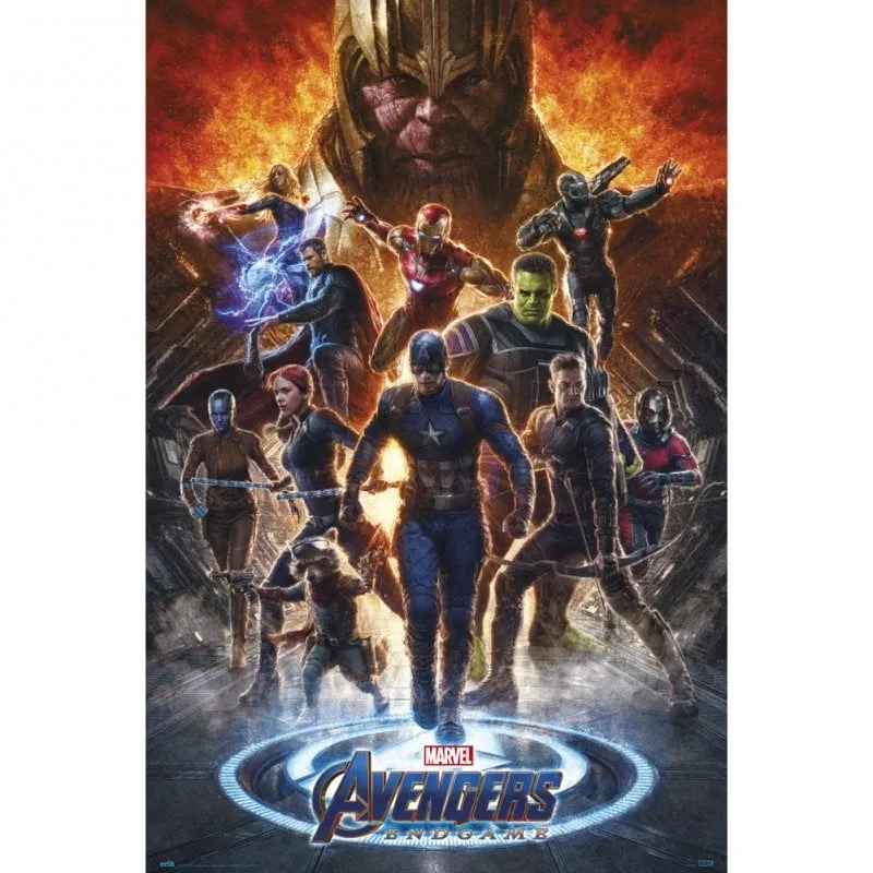 Maxi poster Erik Marvel Avengers Endgame 2 91,5x61 cm - immagine 1