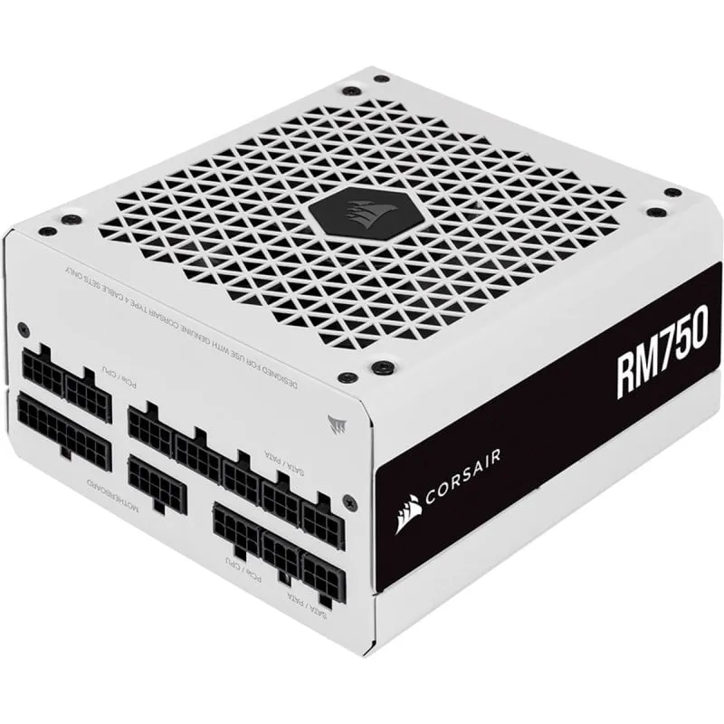 Corsair RM White Series RM750 750W 80 Plus Gold completamente modulare - immagine 1