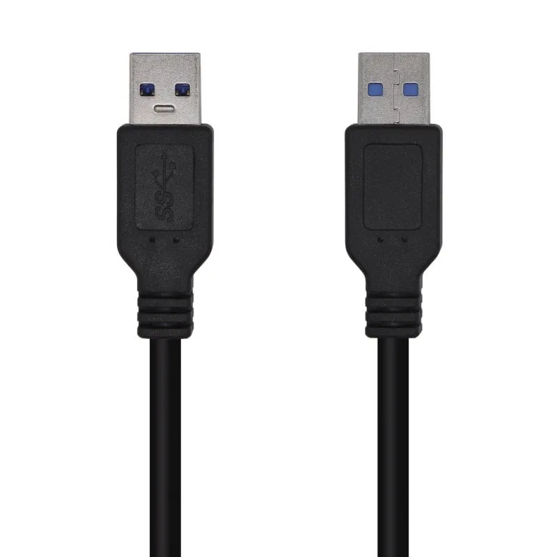 Cavo Aisens USB 3.0 maschio/maschio 3 m Nero - immagine 1