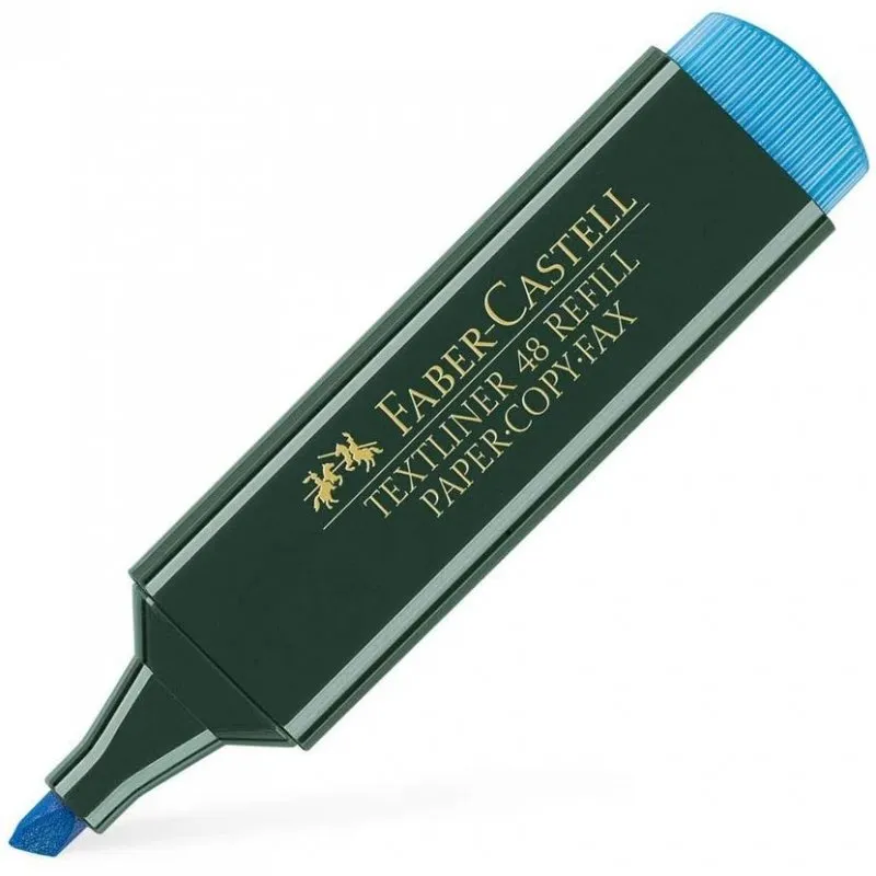Faber-Castell 154851 evidenziatore 1 pz Punta smussata Blu - immagine 1