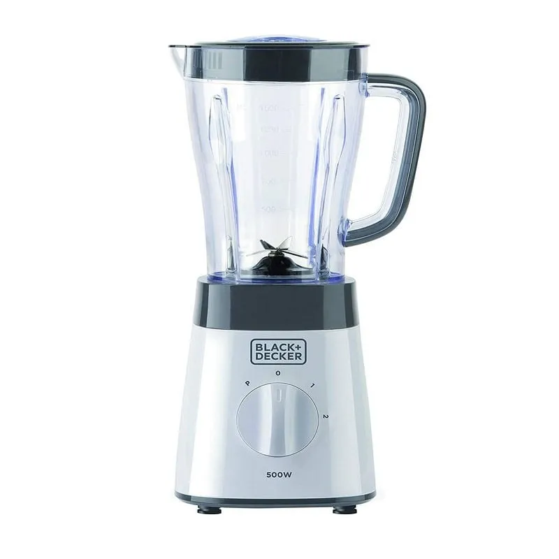 Black & Decker BXJB500E frullatore 1,5 L Frullatore da tavolo 500 W Bianco - immagine 1