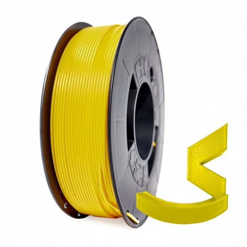 Bobina di filamento Winkle PLA HD 1.75mm 300gr Giallo canarino - immagine 1