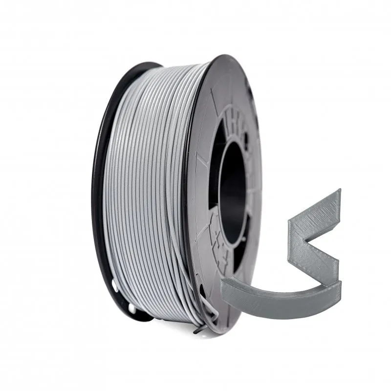 Bobina di filamento Winkle PLA HD 1.75mm 300gr Grigio cenere - immagine 1