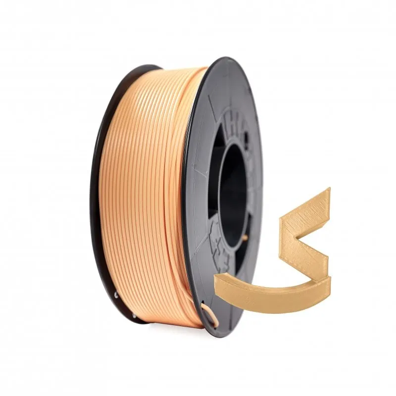 Bobina di filamento Winkle PLA HD 1Kg 1,75mm Pelle marrone - immagine 1