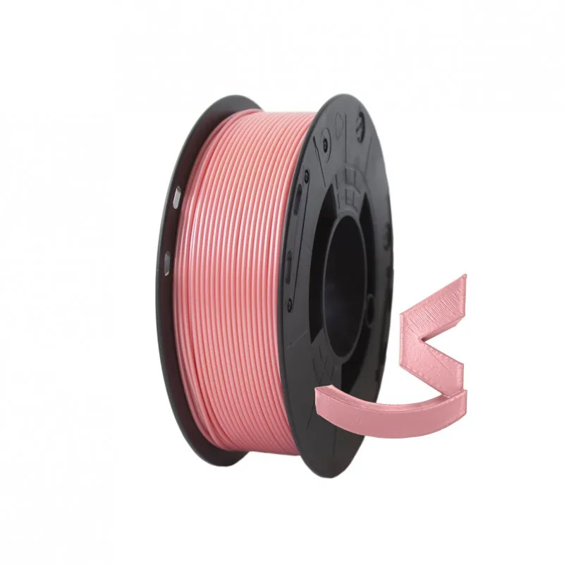 Bobina di filamento Winkle PLA HD 300gr 1,75mm Madreperla Rosa - immagine 1