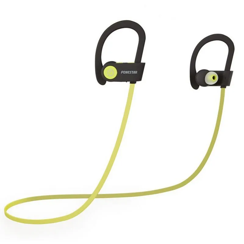 Cuffie Bluetooth Fonestar BlueSport Nero/Verde - immagine 1