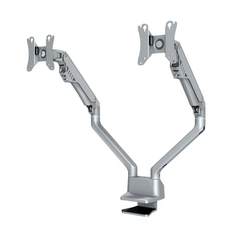 Neomounts FPMA-D750DSILVER supporto da tavolo per Tv a schermo piatto 81,3 cm (32") Argento - immagine 1