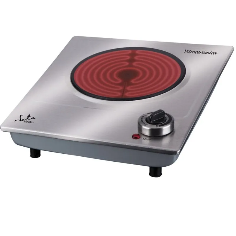 Piastra Elettrica Jata V531 1200W Acciaio Inox - immagine 1