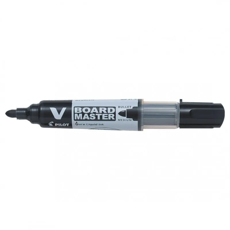 Pilot V Board Master Scatola da 10 pennarelli con punta in fibra da 6 mm per lavagna - immagine 1