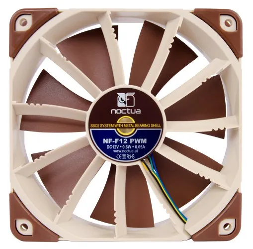 Noctua NF-F12 PWM 120x120x25mm 1500 giri/min - immagine 1