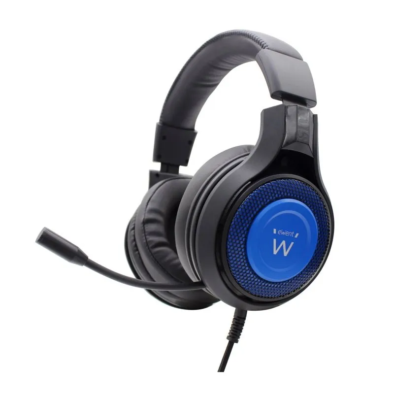 Cuffie da gioco Ewent PL3322 Nero/Blu - immagine 1