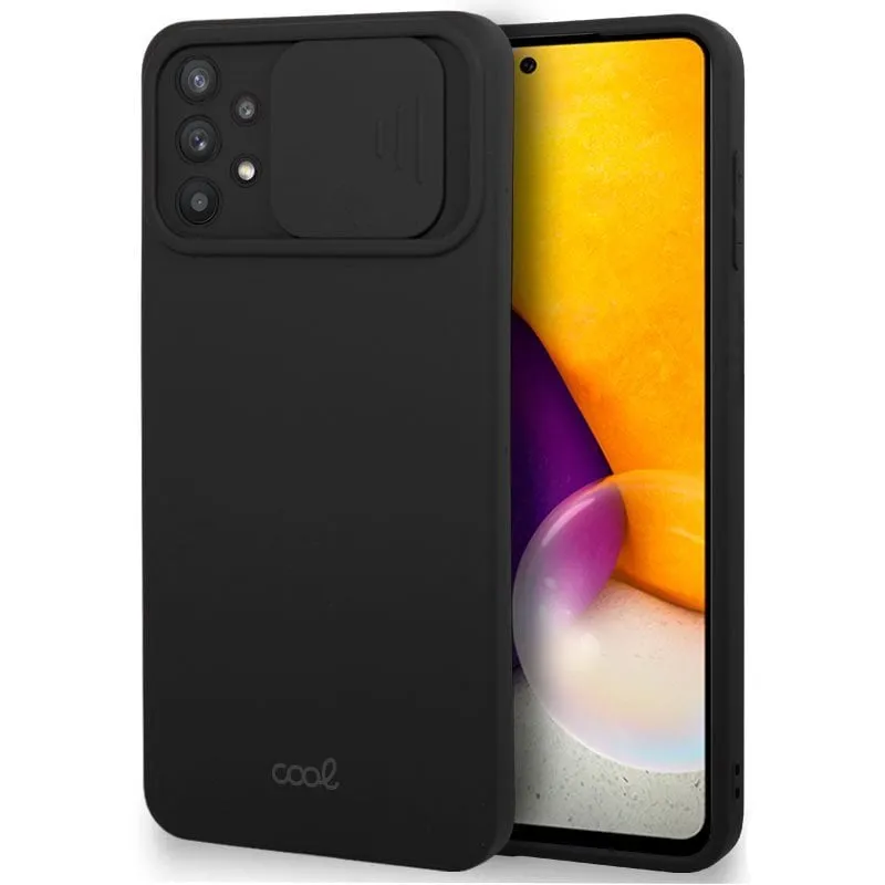 Fantastica custodia con protezione nera per fotocamera per Samsung Galaxy A72 - immagine 1