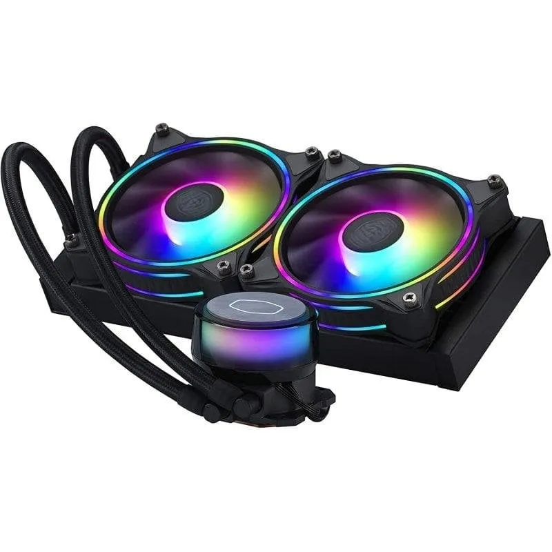 Refrigerazione Liquida Cooler Master MasterLiquid ML240 Illusion 240mm 2 Ventole RGB - immagine 1