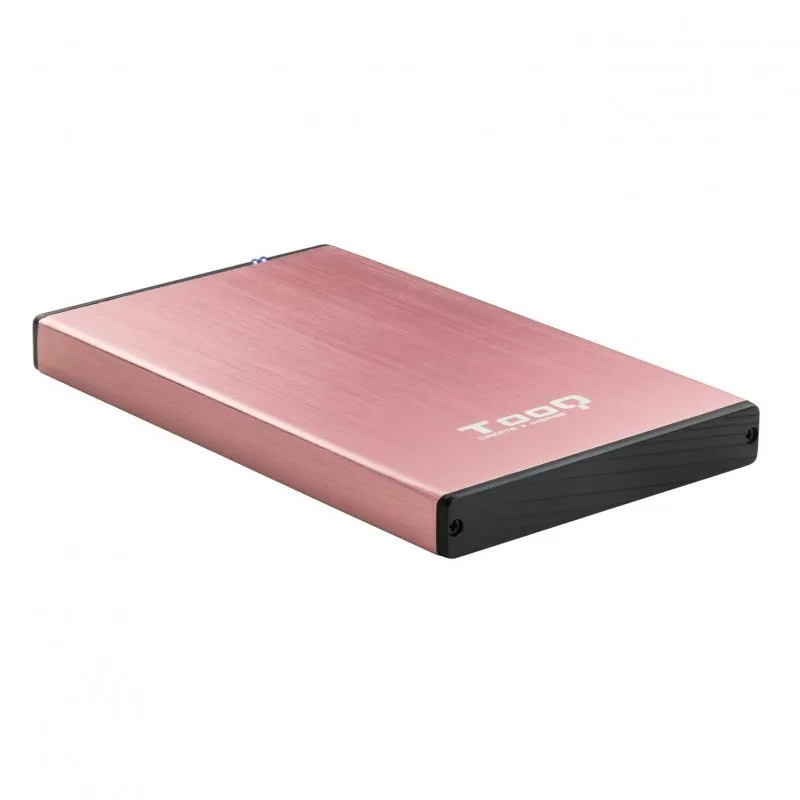 TooQ TQE-2527P Custodia per disco rigido 2,5" SATA USB 3.0 Rosa - immagine 1
