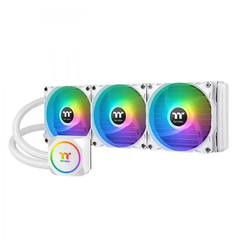 Kit di raffreddamento a liquido Thermaltake TH360 ARGB Sync Snow Edition da 360 mm - immagine 1