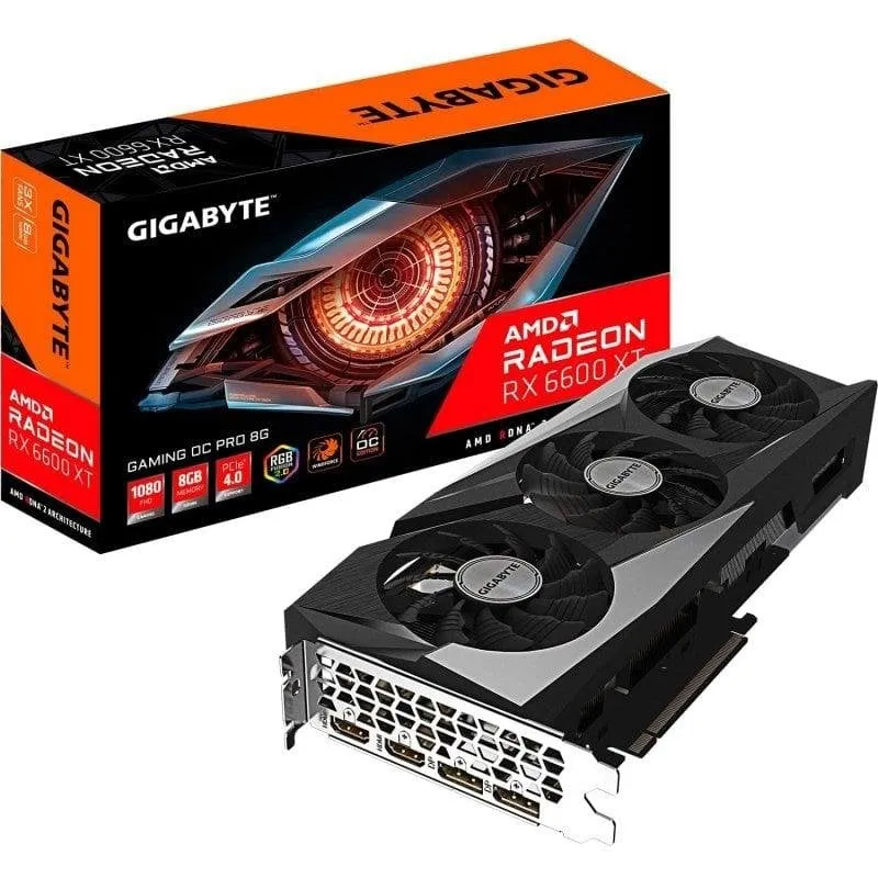 Scheda Grafica Gigabyte Radeon RX 6600 XT GAMING OC PRO 8GB GDDR6 - immagine 1